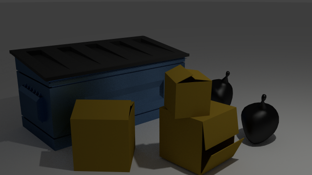 garbage assets 3D Model .c4d .max .obj .3ds .fbx .stl .blend 
