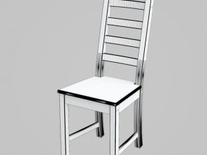 Stuhl IKEA Kaustby 3D Modell