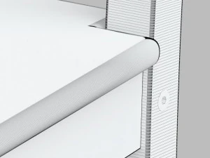Stuhl IKEA Kaustby 3D Modell