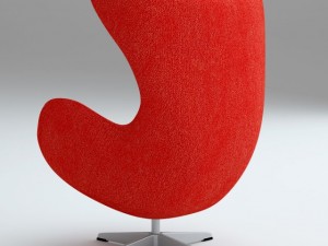 chair egg 3D 모델