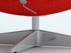 chair egg 3D 모델