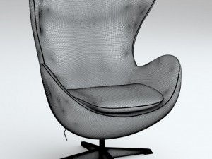chair egg 3D 모델