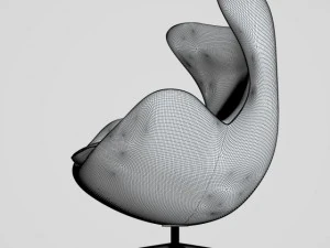 chair egg 3D Model
