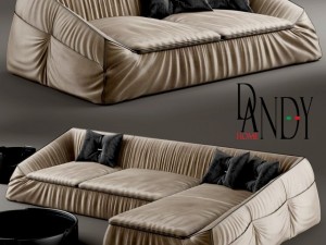 sofa gamma arredamenti suite 3D Model