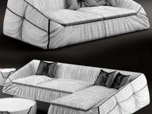 sofa gamma arredamenti suite Model 3D