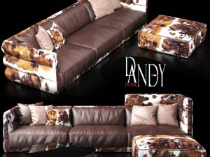 sofa wafer dandy gamma Model 3D
