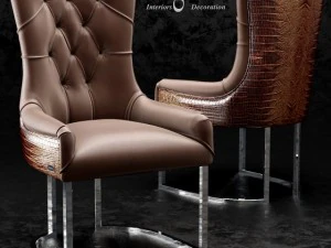 Stuhl Itaca Rugiano Interieur 3D Modell