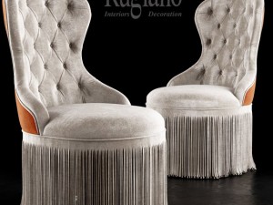 chair rugiano king f 3D Model