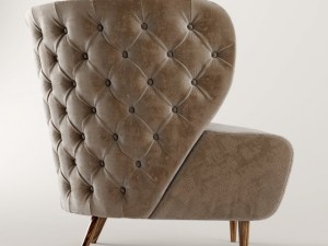 fado arm chair 3D 모델