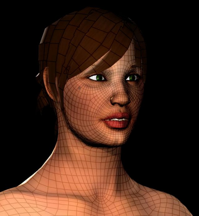 Veronica reyes Modelo 3D .c4d .max .obj .3ds .fbx .stl .blend 