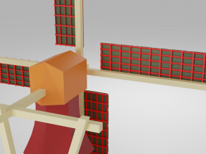 dutch windmill 3D 模型