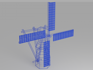 dutch windmill 3D 模型