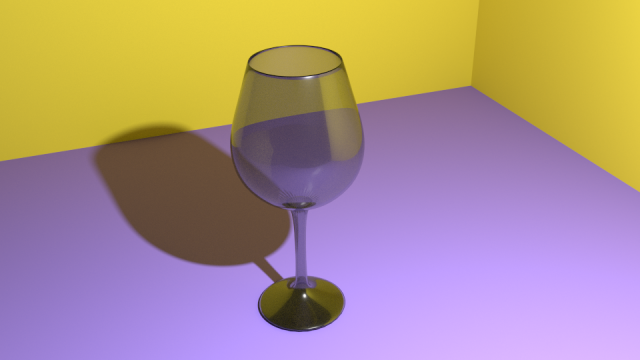realistic wineglass 3D Model .c4d .max .obj .3ds .fbx .stl .blend 