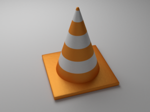 traffic cone 3Dモデル