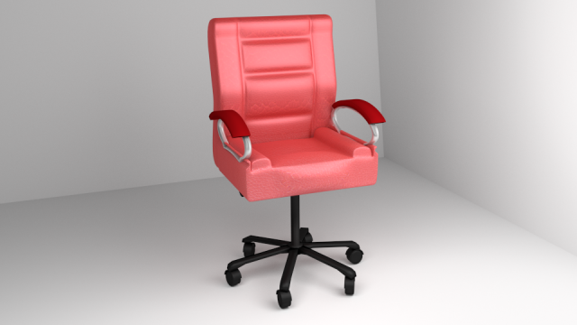 office chair 3D Model .c4d .max .obj .3ds .fbx .stl .blend 