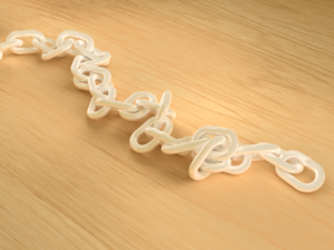 realstic chain Modelo 3D