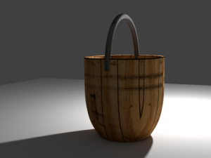 woodbucket 3Dモデル