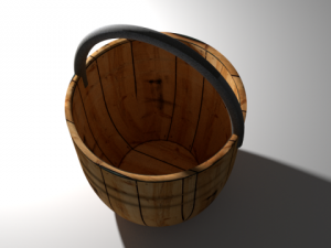 woodbucket 3Dモデル