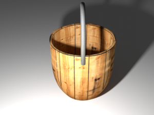 woodbucket 3Dモデル