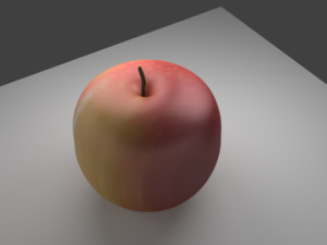 apple Model 3D