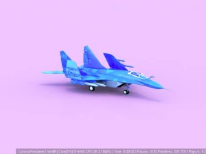 mig 29 3D Model