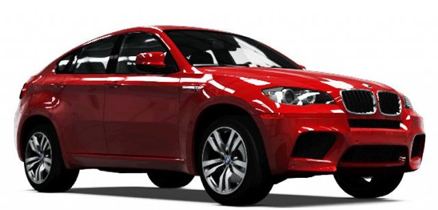 bmw x 6 3D Модель .c4d .max .obj .3ds .fbx .stl .blend 