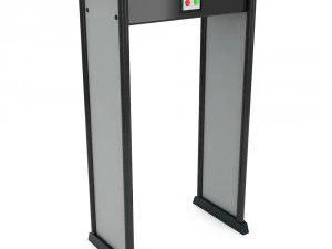 scanner per metal detector cancelli di sicurezza aeroportuali con metal detector walk through detector Modello 3D