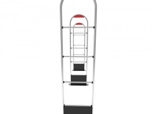 shop security anti-theft sensor gates 3D Модель