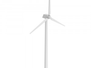 wind turbine low poly 3D Model