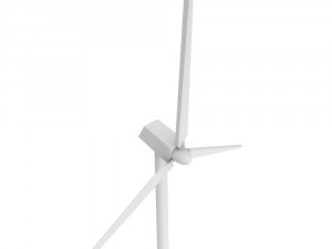 wind turbine low poly 3D Model