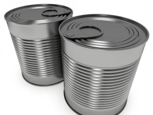 罐头食品 3D 模型