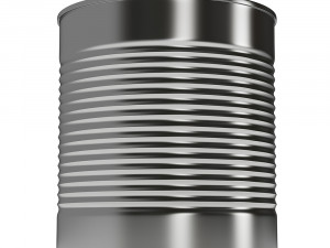 canned food Modello 3D
