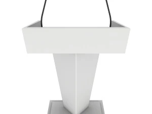 speaker podium 3D Model