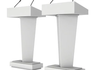 speaker podium 3D Model