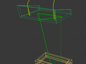 speaker podium 3Dモデル