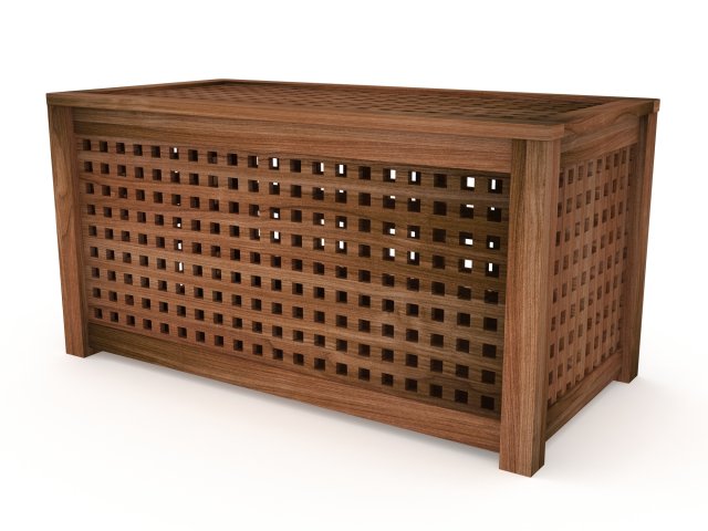 wood modern ikea hol coffee storage table acacia Modelo 3D .c4d .max .obj .3ds .fbx .stl .blend 