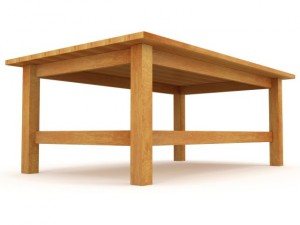 ikea hemnes coffee table in the three colors Model 3D