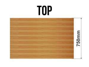ikea hemnes coffee table in the three colors Model 3D