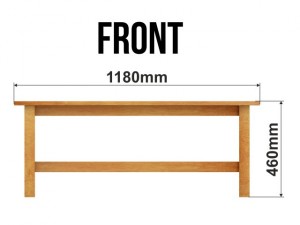 ikea hemnes coffee table in the three colors Model 3D