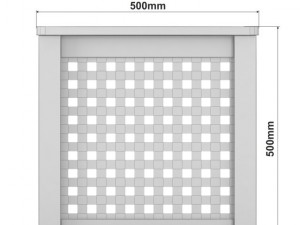 ikea hol side table acacia 3D Model