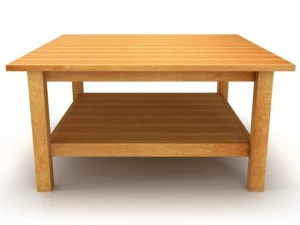 ikea hemnes side table in the three colors 3D Model