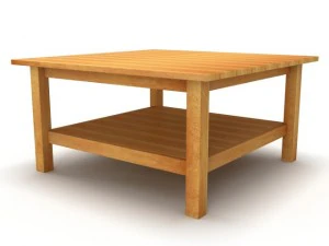ikea hemnes side table in the three colors 3D Model