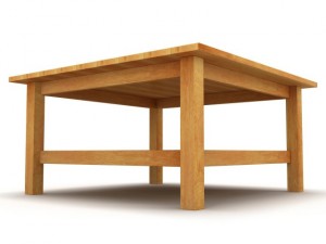 ikea hemnes side table in the three colors 3D 모델