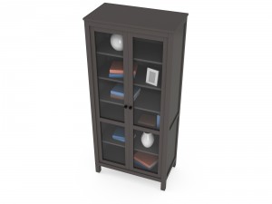 set of ikea hemnes cabinet in different options an 3Dモデル