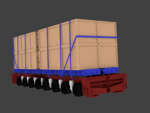 the latest product overload trailer Modello 3D