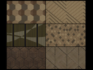 walldesignpart01 3Dモデル