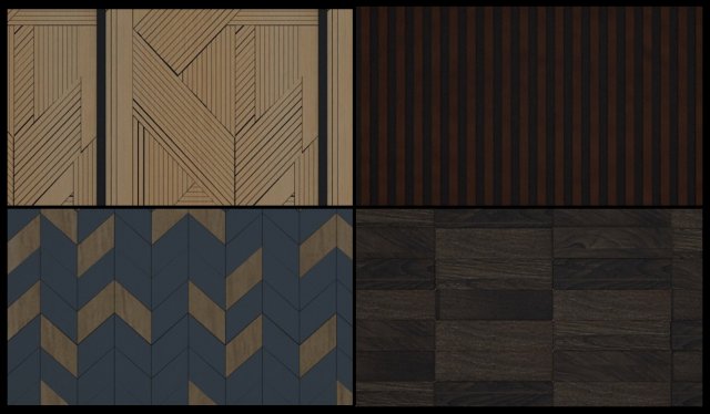 wall design vol 2 Modèle 3D .c4d .max .obj .3ds .fbx .stl .blend 