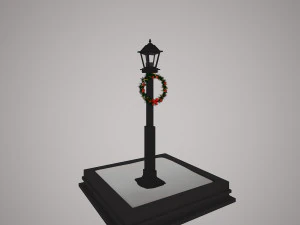3d lamp post 3D Model