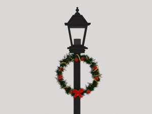 3d lamp post 3D Model