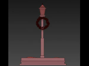 3d lamp post 3D Model